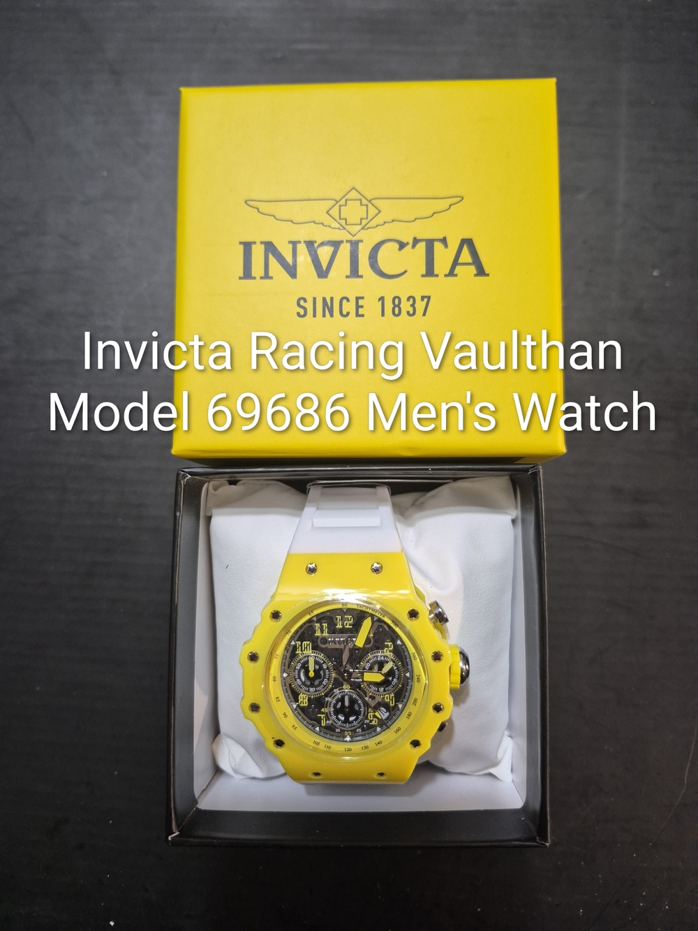 Invicta Racing Vaulthan Model 69686 Men's Watch Brand New